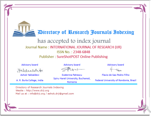 Certificate of Indexing