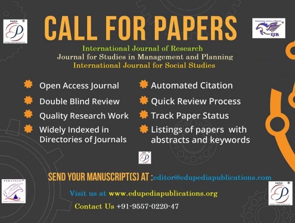 Call for Papers for October Issue 2018 – International Journal of ...